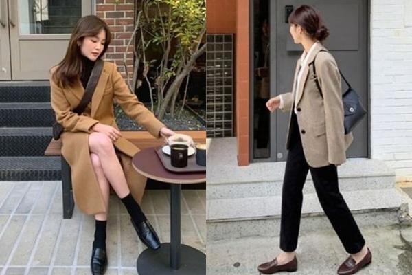 Cách phối áo blazer với chân váy-8