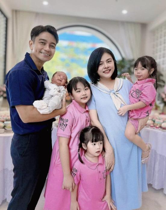 Vân Trang khoe con trai mới sinh là bản sao của ba doanh nhân, biểu cảm của nhóc tỳ gây chú ý-2