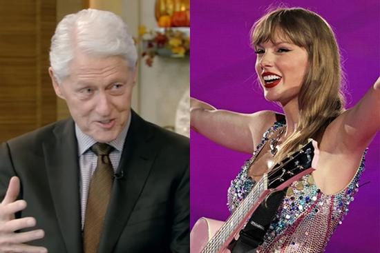 Cựu Tổng thống Mỹ Bill Clinton lần đầu xem concert của Taylor Swift