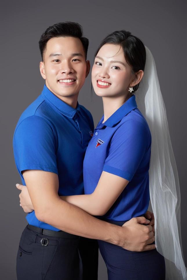 Ảnh cưới áo Đoàn của Hoa khôi bóng chuyền Thu Hoài-3