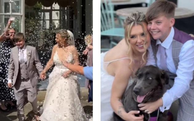 Cô dâu bị chỉ trích vì chú rể trông như đứa trẻ 10 tuổi-1