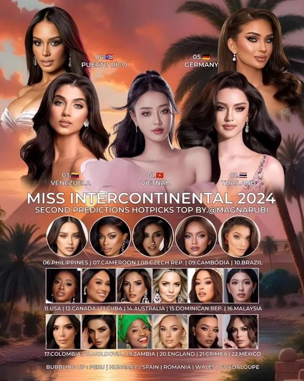 Bùi Khánh Linh được dự đoán đăng quang Hoa hậu Liên lục địa 2024-1