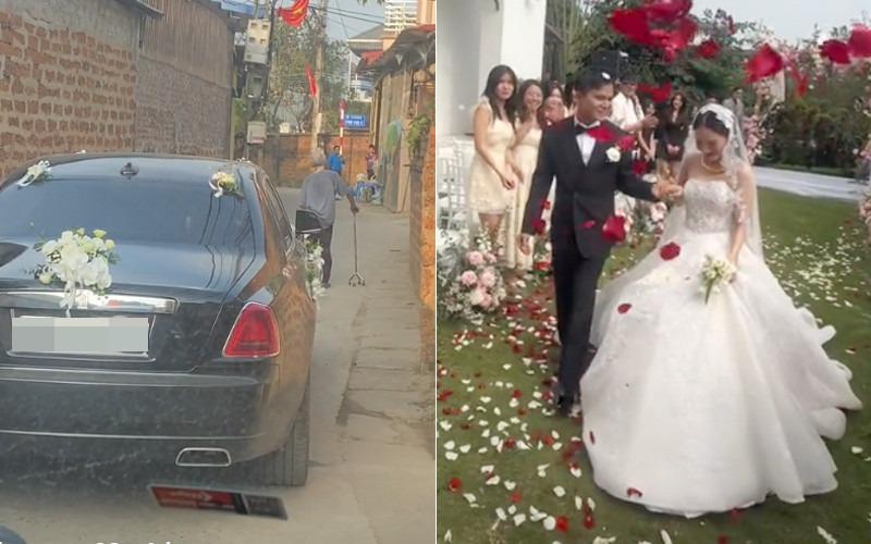 Đi đón dâu bị cụ ông chắn đường, hành động của chú rể được nhiều người khen gợi-1