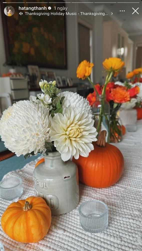 Tăng Thanh Hà đảm đang chuẩn bị bàn tiệc thịnh soạn mời bạn bè, nhan sắc mẹ 3 con gây chú ý-2