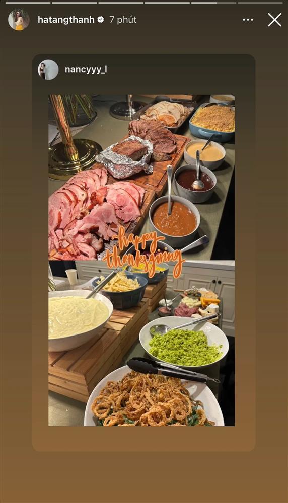 Tăng Thanh Hà đảm đang chuẩn bị bàn tiệc thịnh soạn mời bạn bè, nhan sắc mẹ 3 con gây chú ý-5