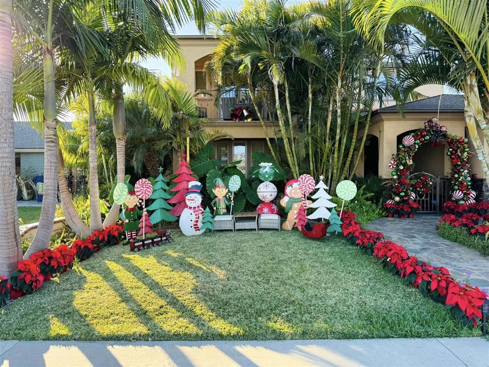 Giữa ồn ào kiện tụng, Đàm Vĩnh Hưng trang hoàng nhà đẹp tại Mỹ đón Noel-5