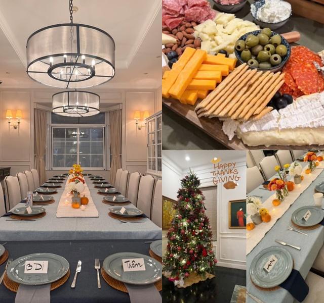 Tăng Thanh Hà vừa trổ tài làm tiệc hoành tráng, Linh Rin cũng thể hiện độ đảm đang không kém-4