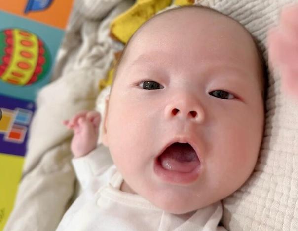 Từng làm mẹ đơn thân nhiều năm, Ly Kute khoe ảnh hạnh phúc của quý tử và chồng công an-1