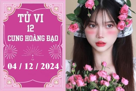 Tử vi 12 cung hoàng đạo ngày 04/12: Bạch Dương khó khăn, Thiên Bình chậm trễ