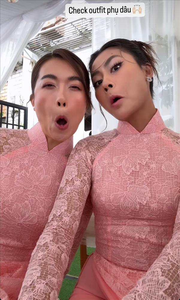 Lễ ăn hỏi Hoa hậu Khánh Vân: Cô dâu khoe visual đỉnh, dàn mỹ nhân bê tráp-4