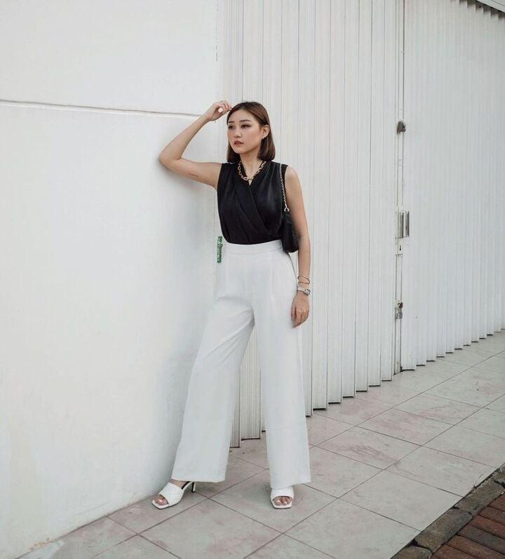 Áo màu gì hợp với quần trắng?-1