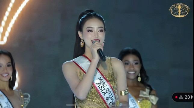 Câu ứng xử hay giúp Bùi Khánh Linh đạt Á hậu 3 Miss Intercontinental 2024-4