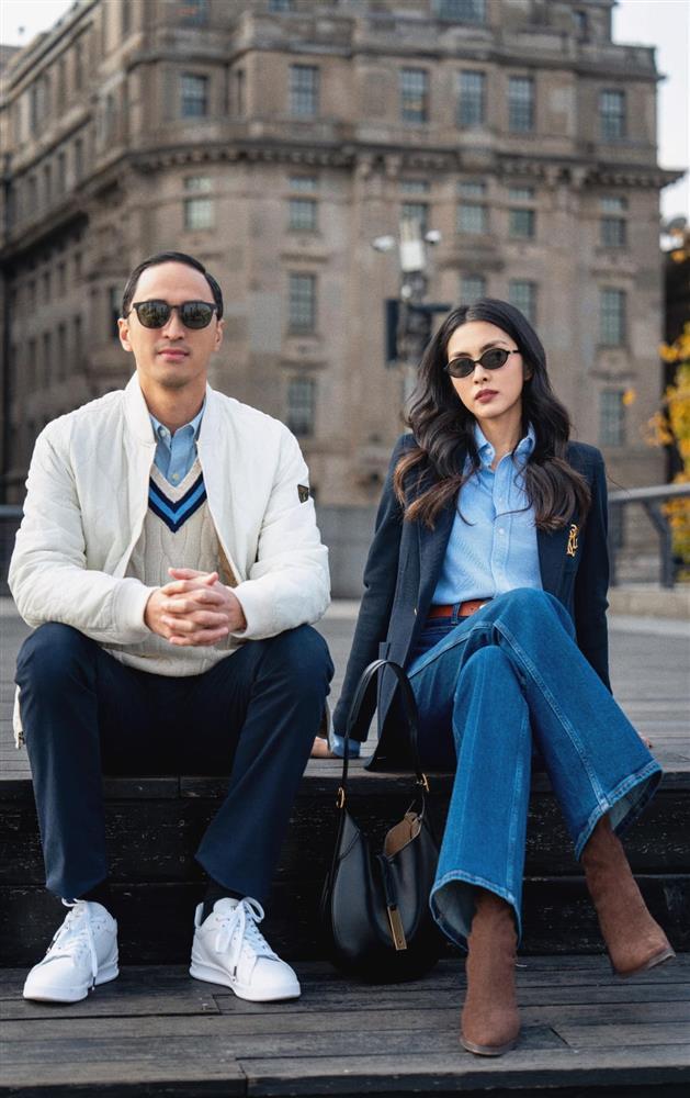 Trốn con đi công tác nước ngoài, vợ chồng Tăng Thanh Hà tình tứ nắm tay nhau như ngôn tình-3