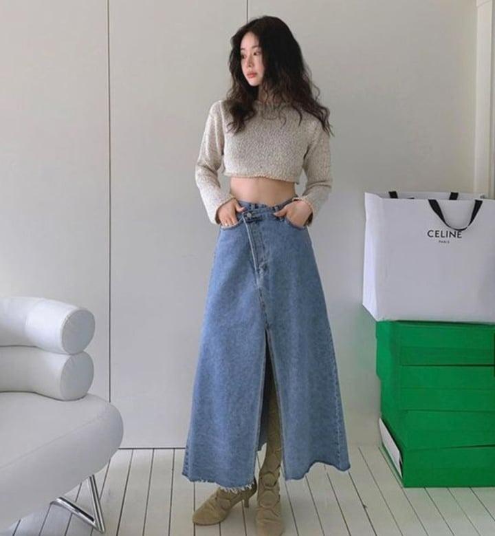 Nữ cao 1m50 có nên mặc váy dài?-3