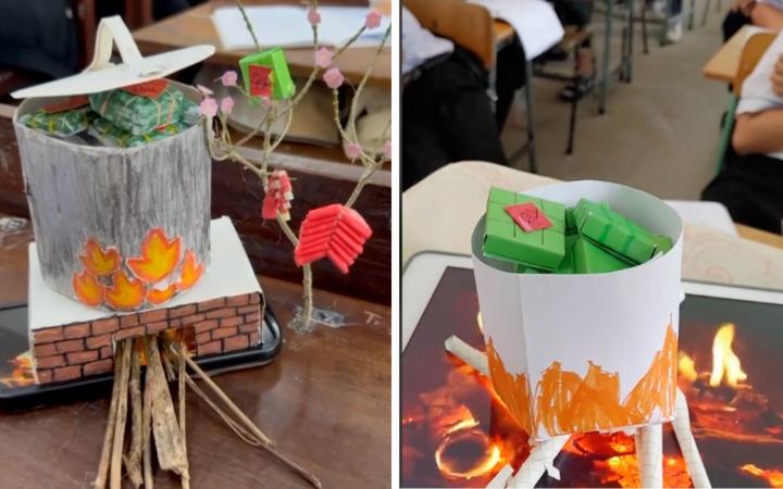 Trào lưu nấu bánh chưng online gây bão TikTok dù 7 tuần nữa mới đến Tết-2