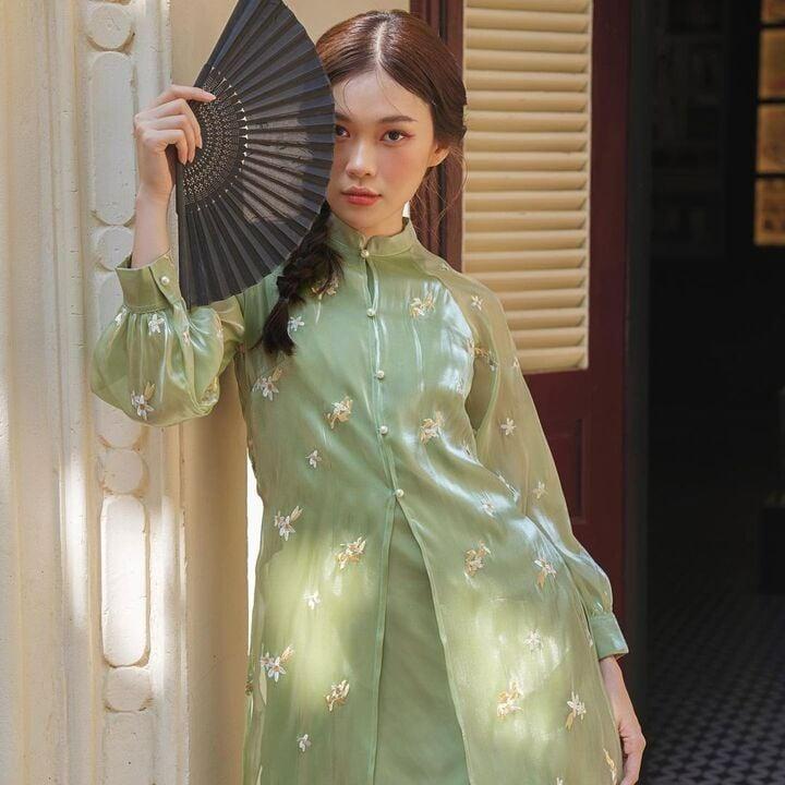 Người thấp nên chọn áo dài thế nào?-4