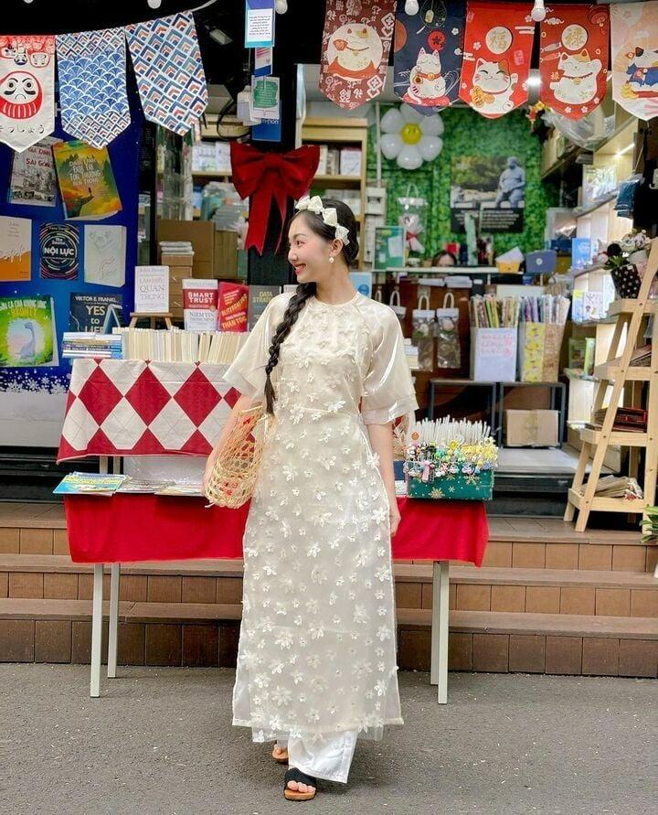 Người thấp nên chọn áo dài thế nào?-5