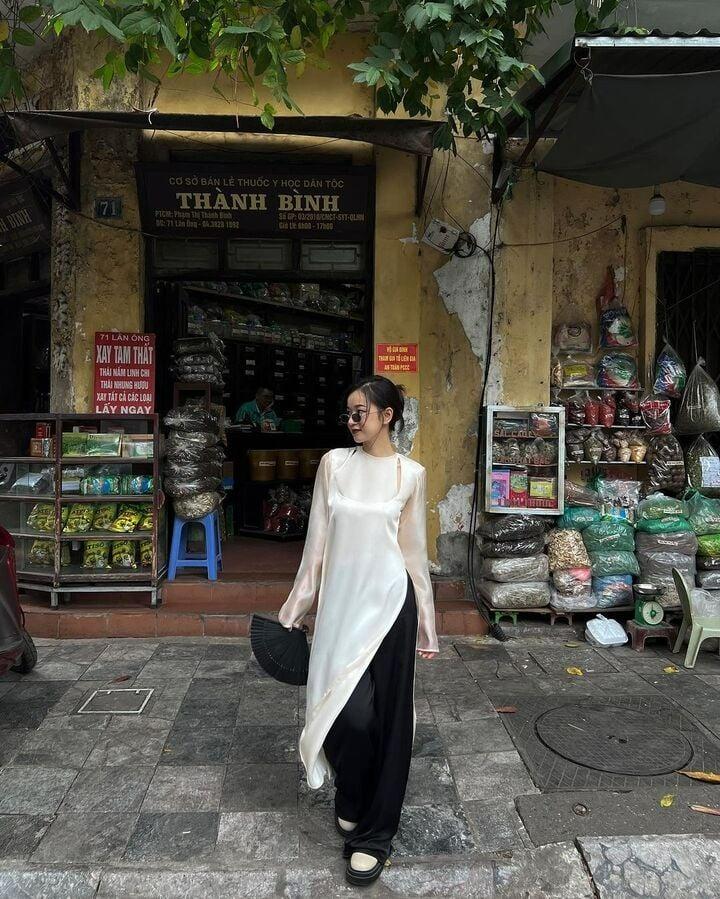 Người thấp nên chọn áo dài thế nào?-6