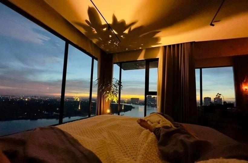 Cơ ngơi triệu đô của sao Việt: Cận cảnh penthouse ven sông Sài Gòn của Hồng Nhung-7