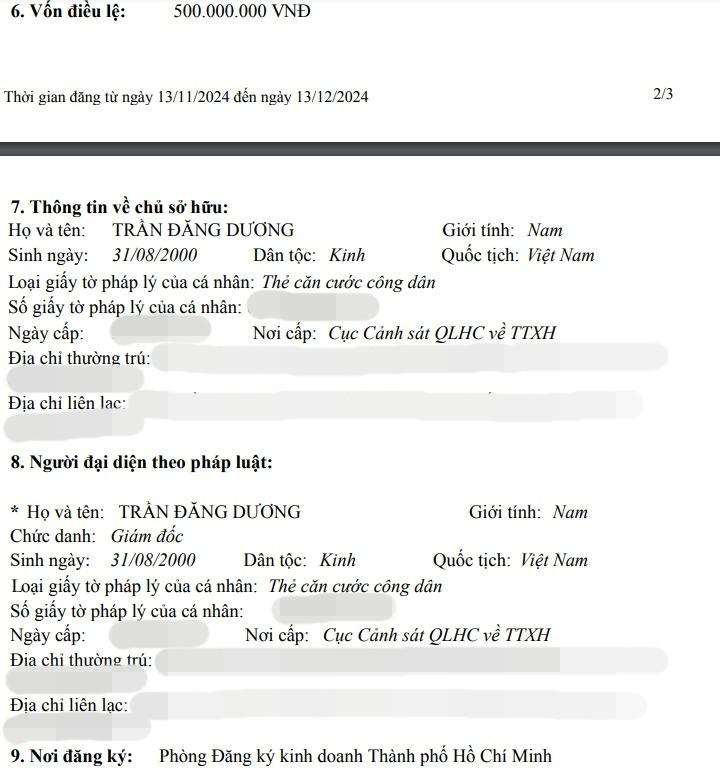 Thêm loạt ca sĩ, rapper bước ra từ Anh Trai Say Hi trở thành Giám đốc công ty bạc tỷ-4