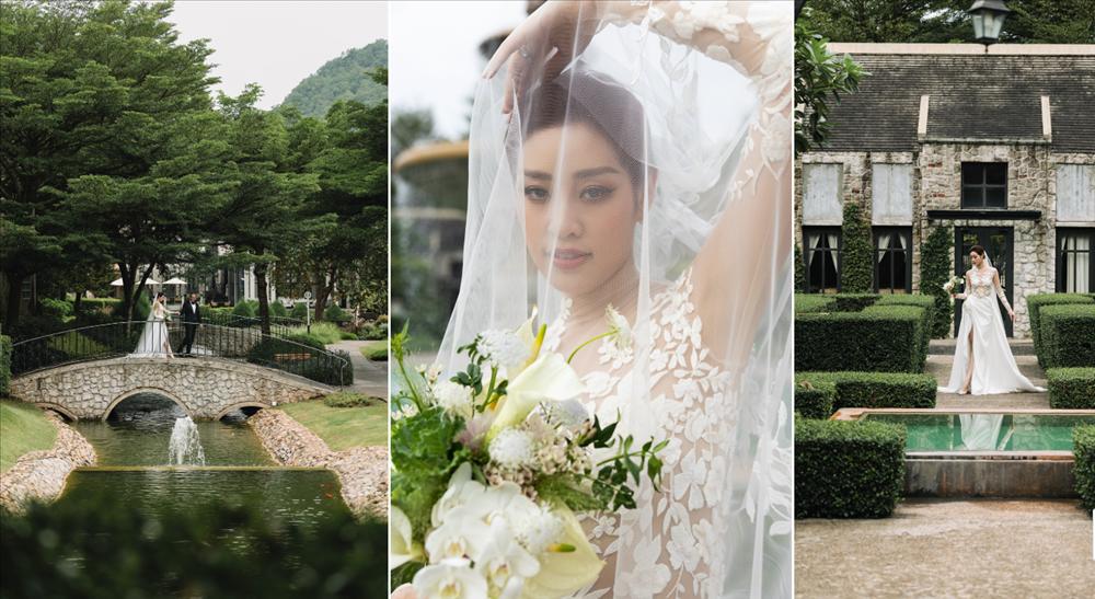 5 chiếc váy cưới đặc biệt của hoa hậu Khánh Vân và chồng hơn 17 tuổi-1