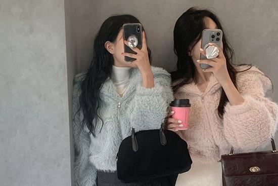 Áo khoác teddy vừa ấm vừa xinh, giúp hack tuổi tài tình