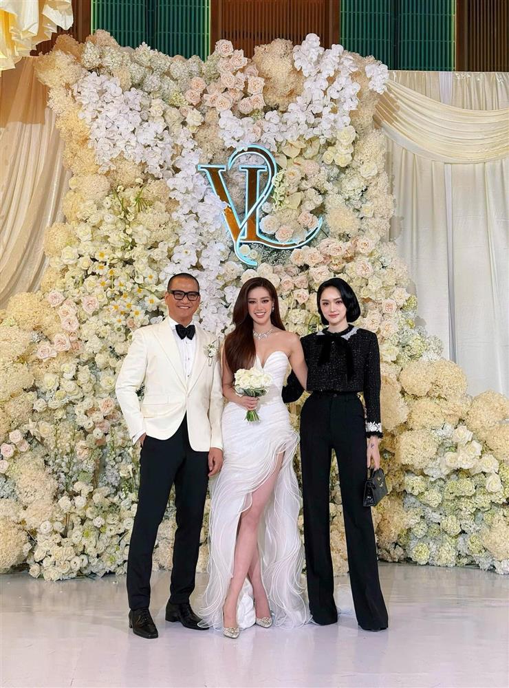 Dàn hoa hậu, diễn viên nổi tiếng dự đám cưới Khánh Vân và chồng hơn 17 tuổi-11