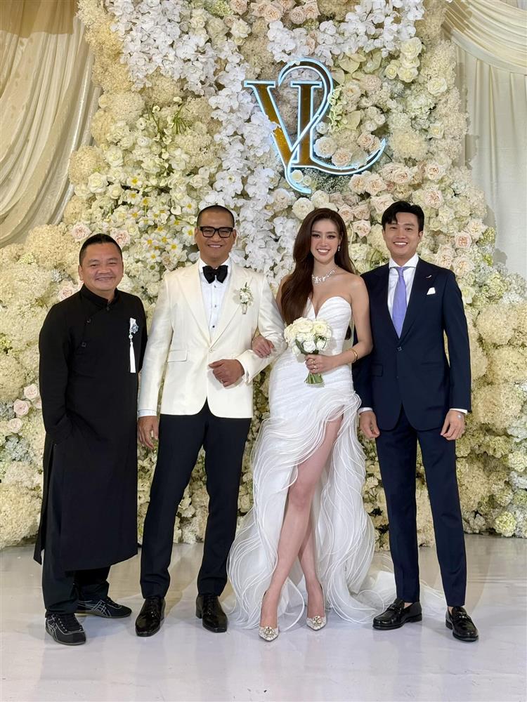 Dàn hoa hậu, diễn viên nổi tiếng dự đám cưới Khánh Vân và chồng hơn 17 tuổi-13