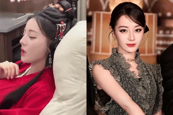 Địch Lệ Nhiệt Ba diện hồng y trong phim mới, nhan sắc ra sao mà gây sốt khắp cõi mạng?-4