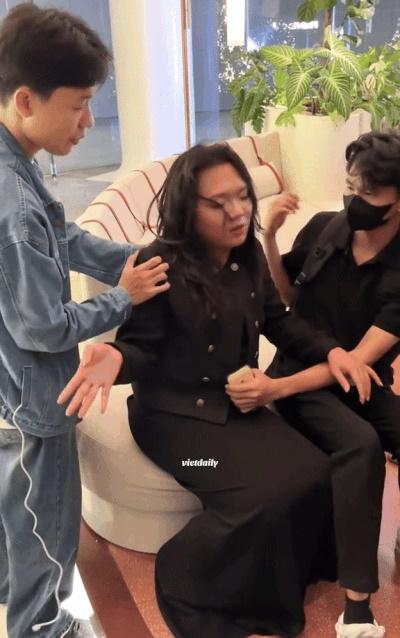 Đám cưới Khánh Vân xuất hiện 1 vị khách khi đi hoành tráng - lúc về tàn tạ-1