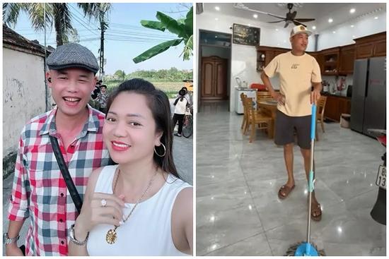 Hiệp Gà đang livestream bị bạn gái bắt đi lau nhà rồi khen 'chịu khó nhất tỉnh Hưng Yên'