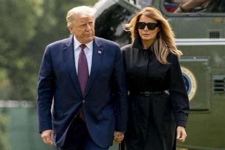 Ông Trump trả lời câu hỏi bà Melania có trở lại Nhà Trắng không