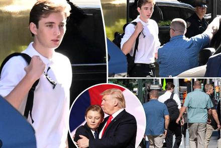 Barron Trump gây sốt ở trường đại học danh tiếng