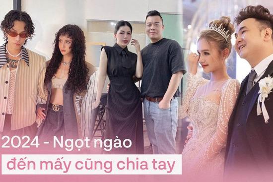 Hàng loạt cặp đôi nổi tiếng công bố ly hôn, chia tay trong năm 2024