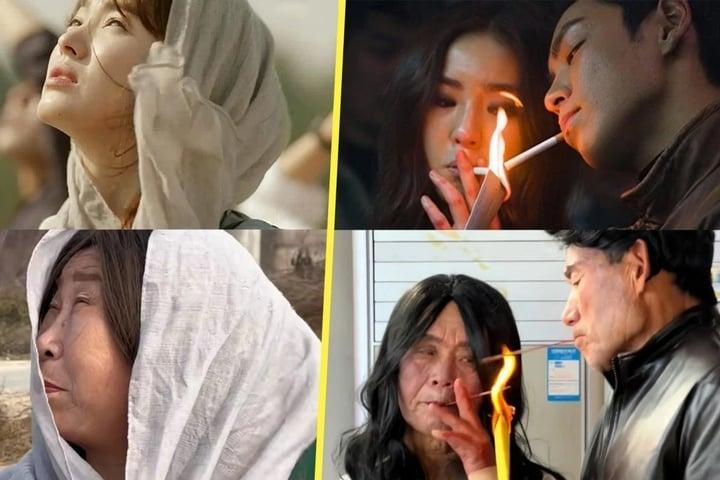 Bà cô 66 tuổi khiến dân mạng cười lăn khi diễn lại nhiều cảnh phim Hàn Quốc-1