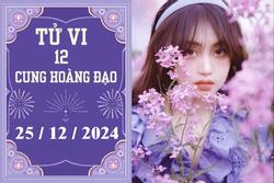 Tử vi 12 cung hoàng đạo ngày 25/12: Song Tử may mắn, Bảo Bình khó khăn