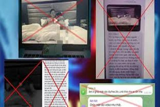 Nhiều lãnh đạo tỉnh bị cắt ghép ảnh vào video nhạy cảm để tống tiền