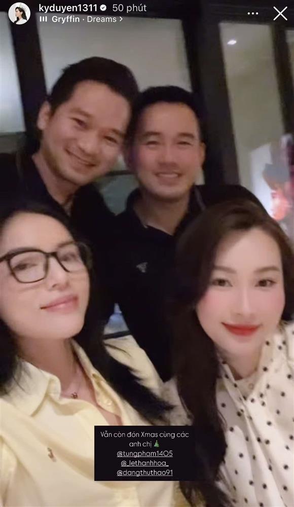 Đặng Thu Thảo - Kỳ Duyên hội ngộ chung một khung hình, bất ngờ vì nhan sắc của Miss Universe Vietnam bên thần tiên tỷ tỷ-1