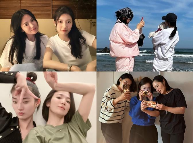 Mượn Suzy và dàn chị em, Song Hye Kyo ám chỉ về tin đồn sát trai, đóng phim với ai là yêu người đó?-2