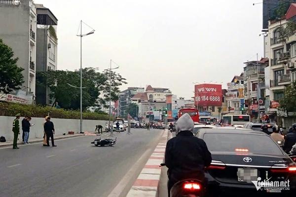 Điều tra nguyên vụ tai nạn làm 1 người tử vong ở Hà Nội-2