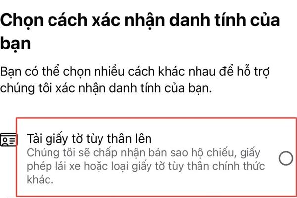 Cách xác thực tài khoản Facebook, Tiktok để không bị khóa sau ngày 25/12-1