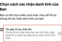 Cách xác thực tài khoản Facebook, Tiktok để không bị khóa sau ngày 25/12