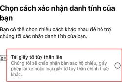 Cách xác thực tài khoản Facebook, Tiktok để không bị khóa sau ngày 25/12