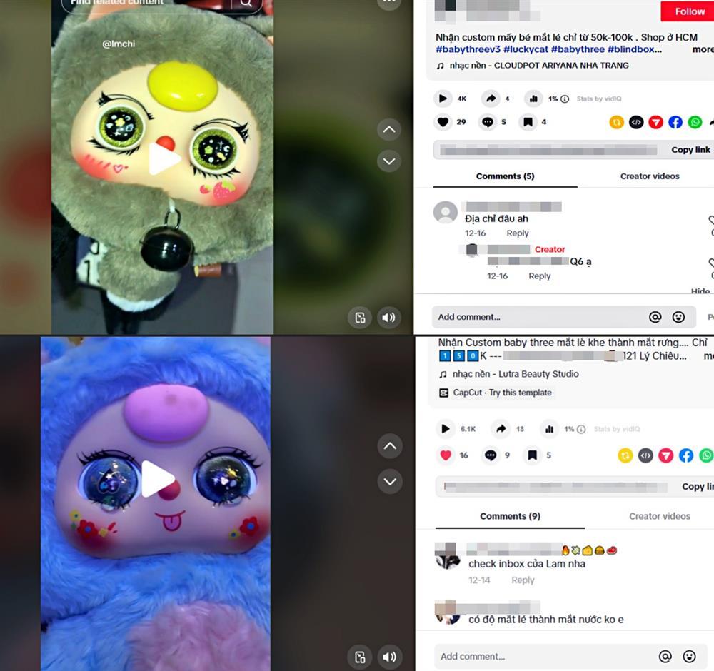 Chữa mắt lé, làm đẹp cho búp bê Baby Three, cô gái ở TPHCM hốt bạc mỗi ngày-3