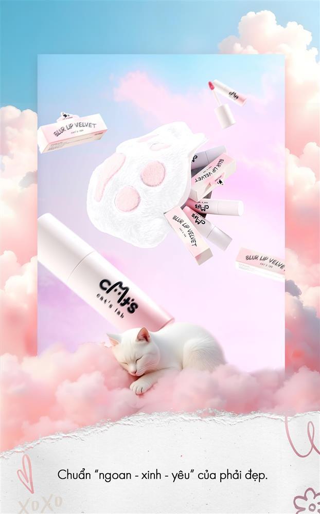 Cat’s Lab Blur Lip Velvet - ‘vũ khí bí mật’ cho đôi môi tươi sáng, mềm mịn-1