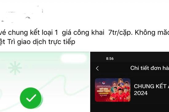 Vé chợ đen trận chung kết tuyển Việt Nam đấu Thái Lan tăng vọt