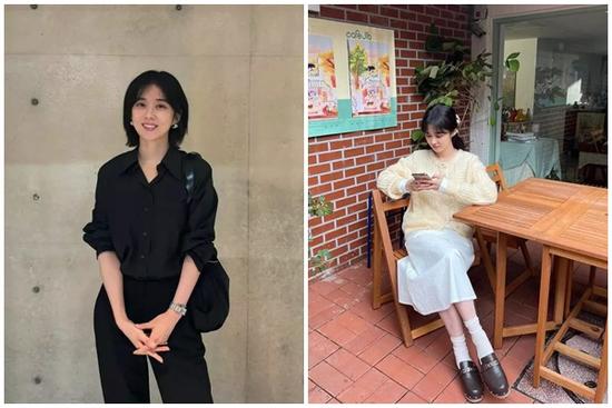 Để mặc đẹp với trang phục màu trung tính, phụ nữ trên 40 tuổi nên tham khảo Jang Nara