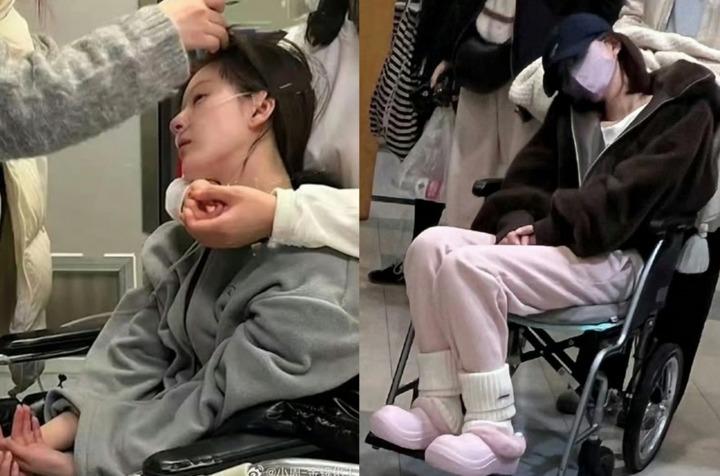 Phát hoảng với sao Hoa ngữ giảm cân quá đà: Người đột quỵ, người da bọc xương-1