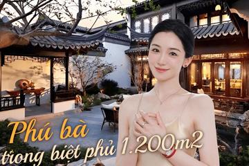 Danh tính phú bà sống xa hoa ở dinh thự 1.200 m2: Có cả khu vui chơi, rộng đến mức không dám ở 1 mình