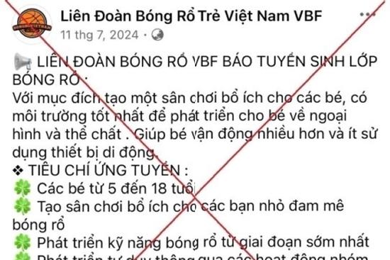 Đăng ký khóa học bóng rổ cho con trên mạng, người phụ nữ bị lừa hơn 1 tỷ đồng